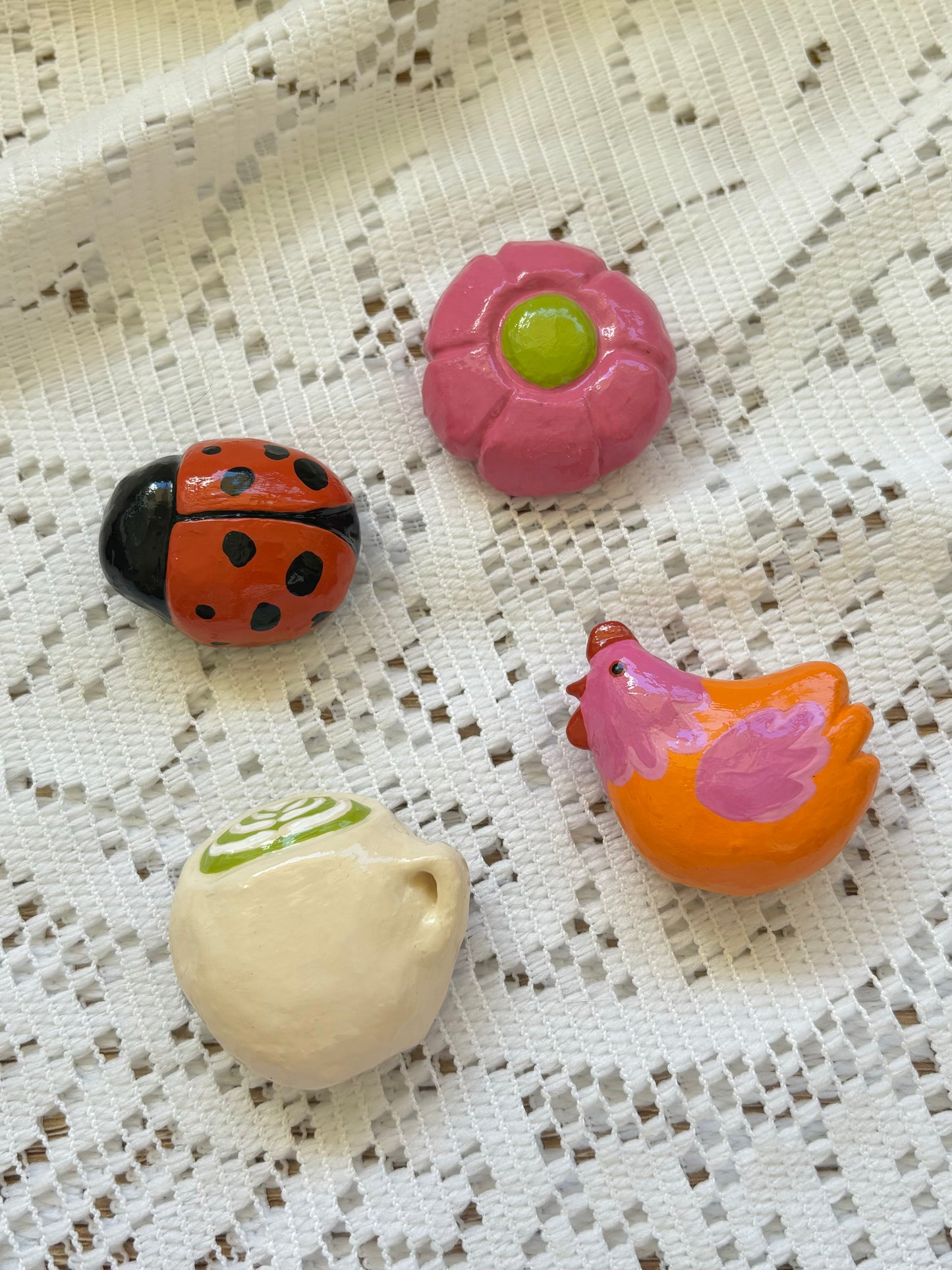 Clay Fridge Magnets