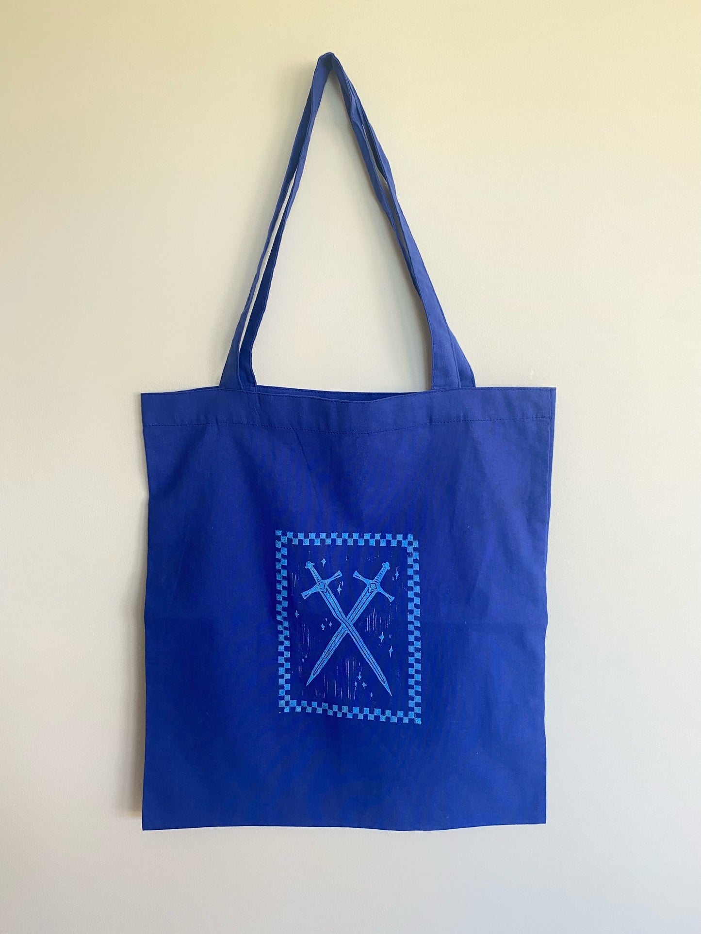 Crossed Swords Cotton Tote